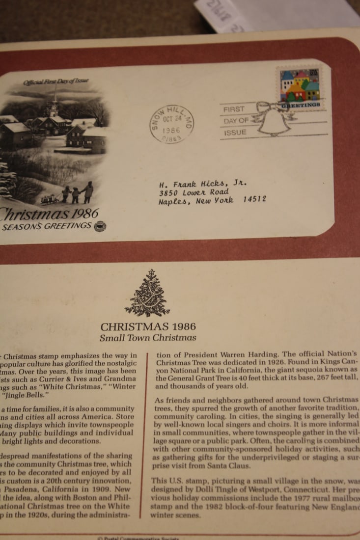 Postal Commemorative Society: First day covers album 