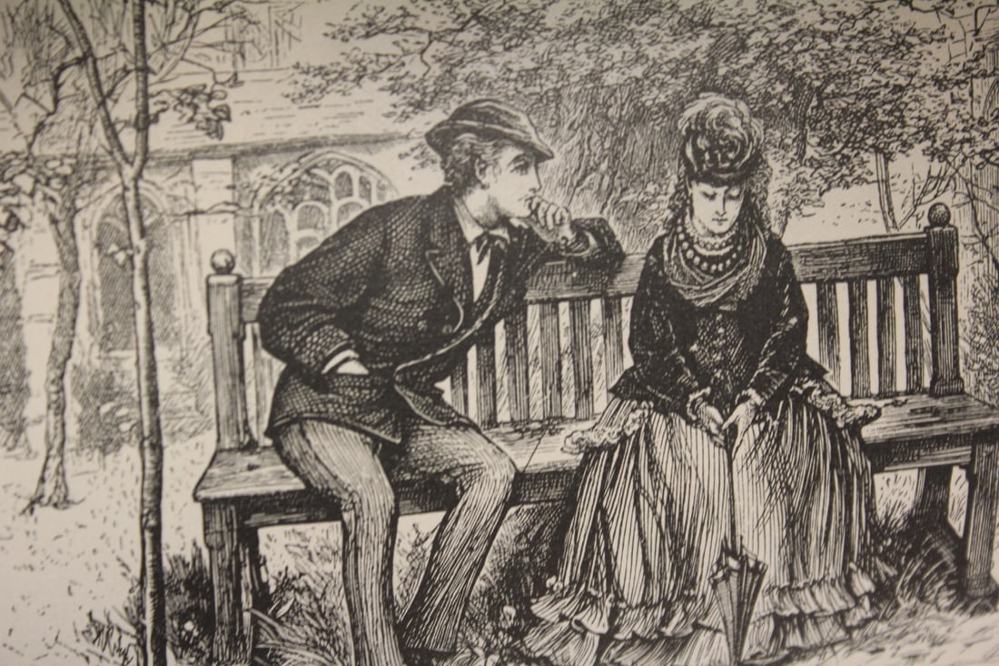 1870 Hardcover Book on the Dickens - 3