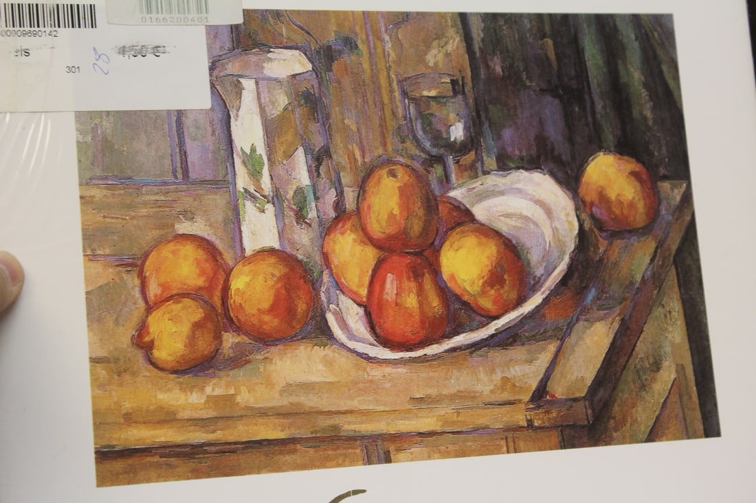 After Cezanne Print: overall= 11 3/4" x 9 1/2" 