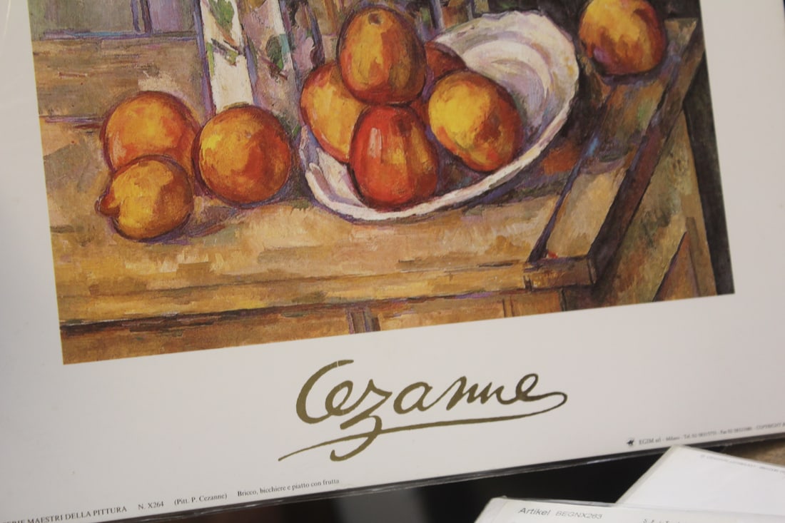 After Cezanne Print - 2