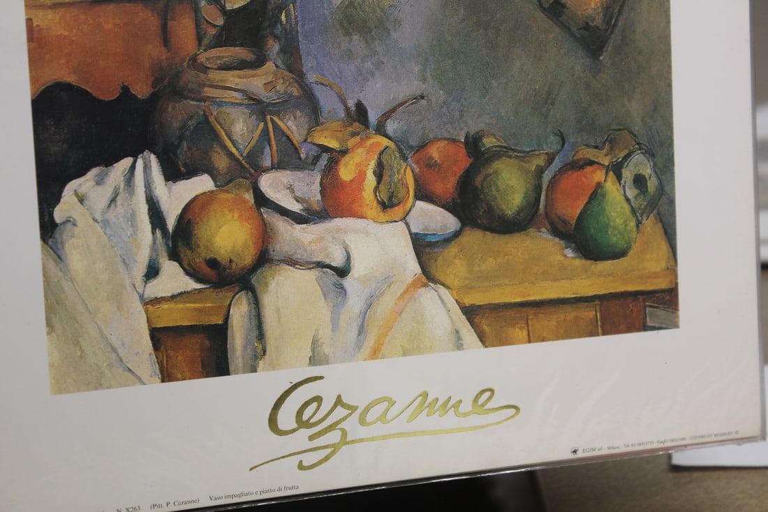 After Cezanne Print - 2