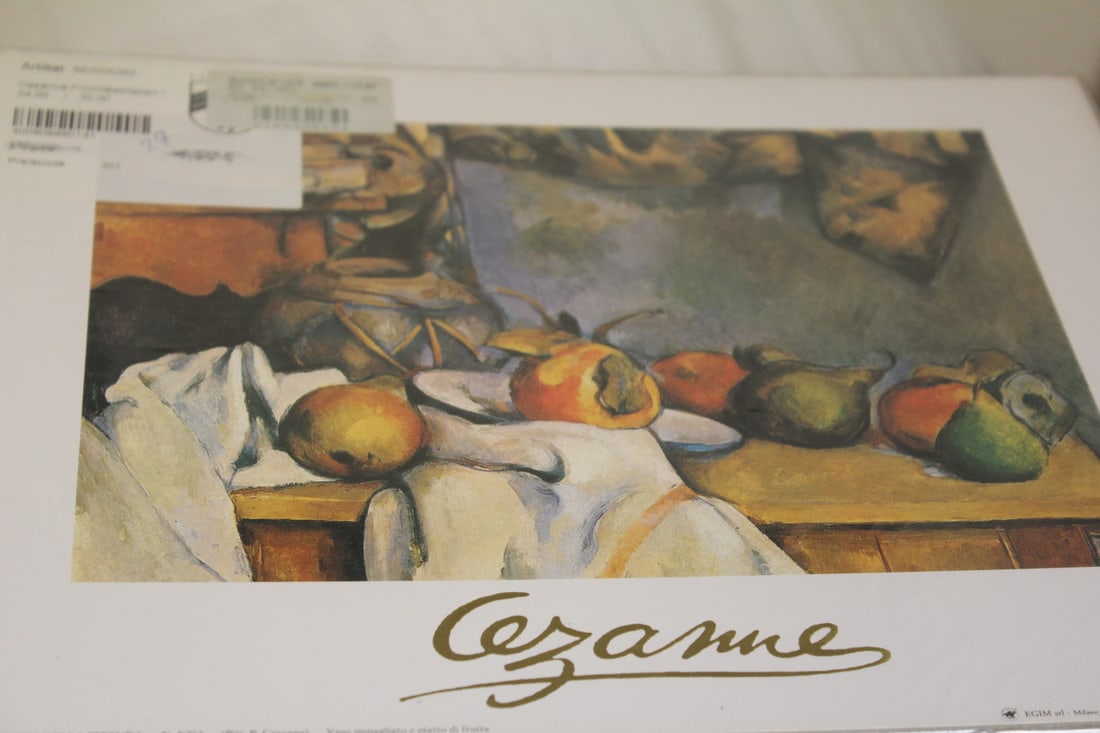 After Cezanne Print: overall= 11 3/4" x 9 1/2" 