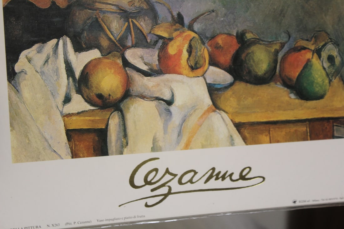After Cezanne Print - 2