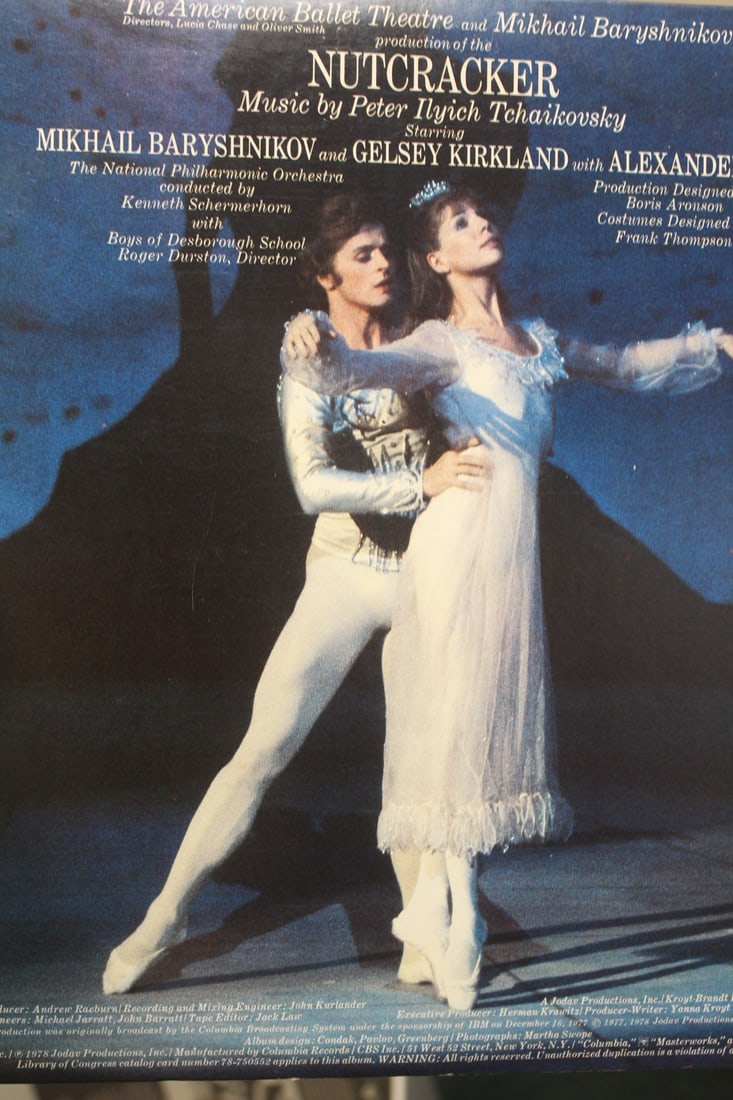 Nutcracker Boryshnikov 2 lp/album set - 2