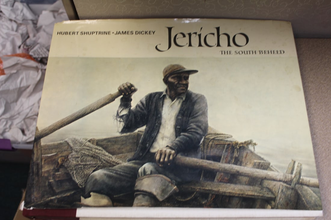 Hardcover Book: Jericho the South Beheld: 1st edition - large book - 1974 