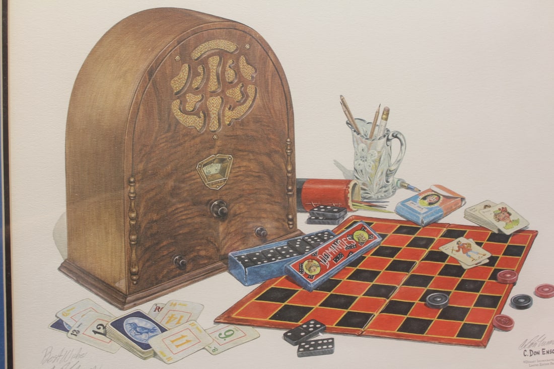 Signed Don Ensor Print - 5