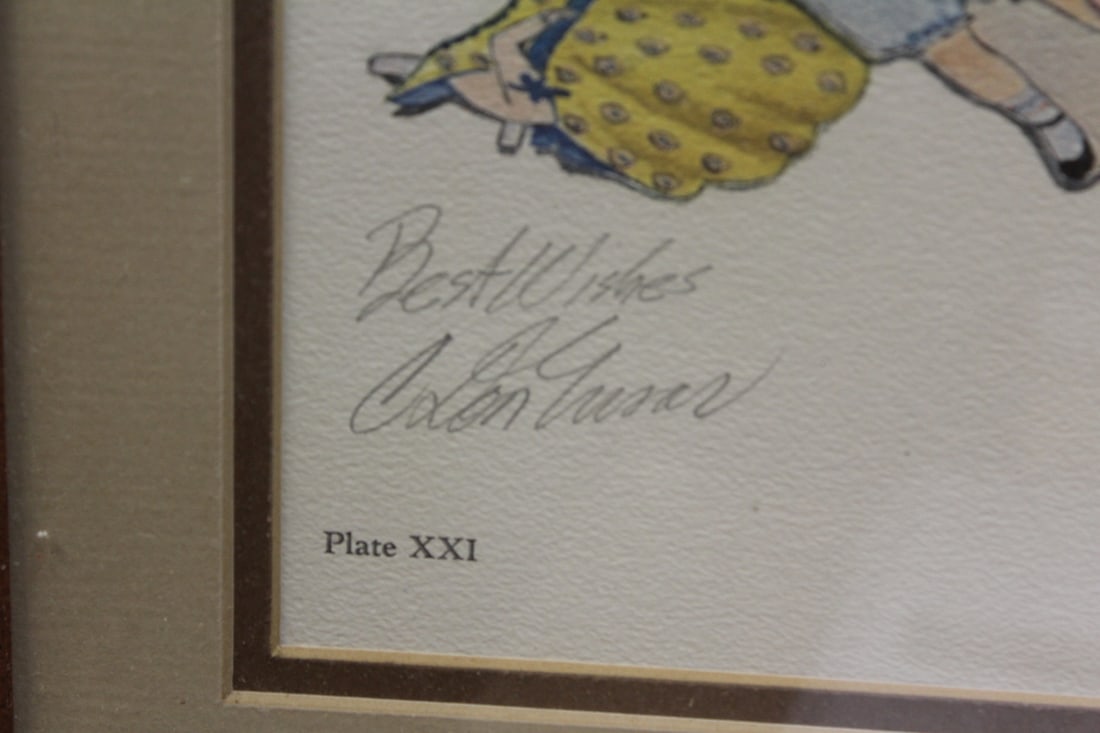 Signed Don Ensor Print - 5