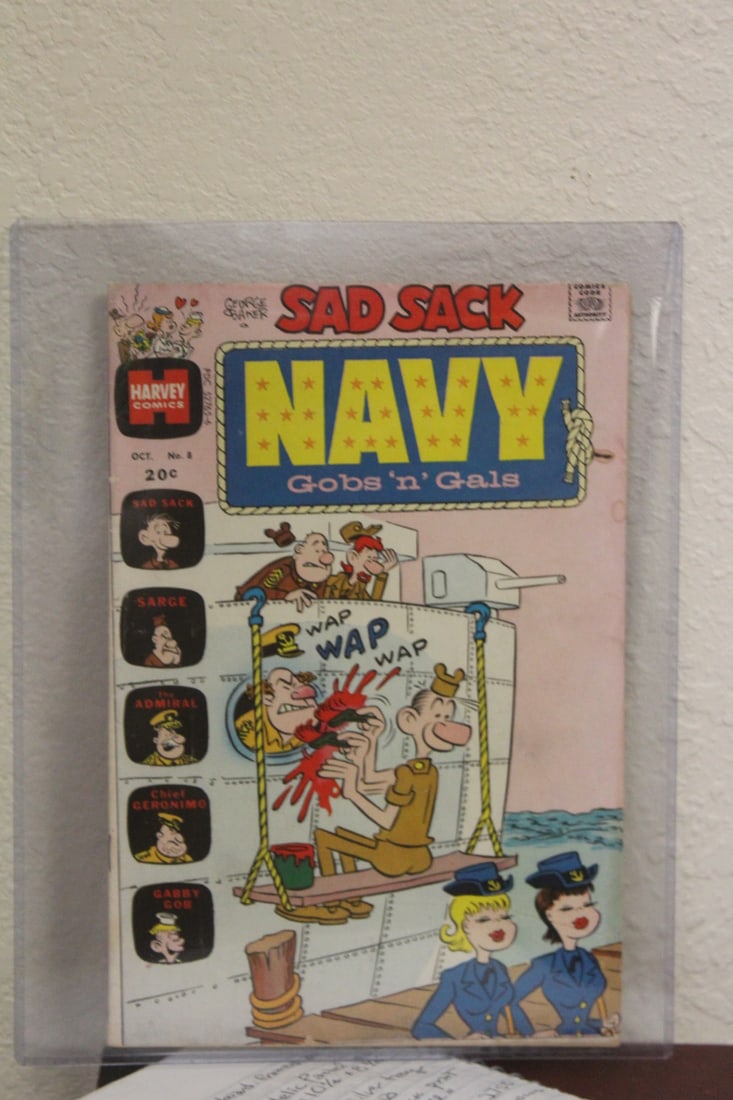 Sad Sack Comic: as shown 