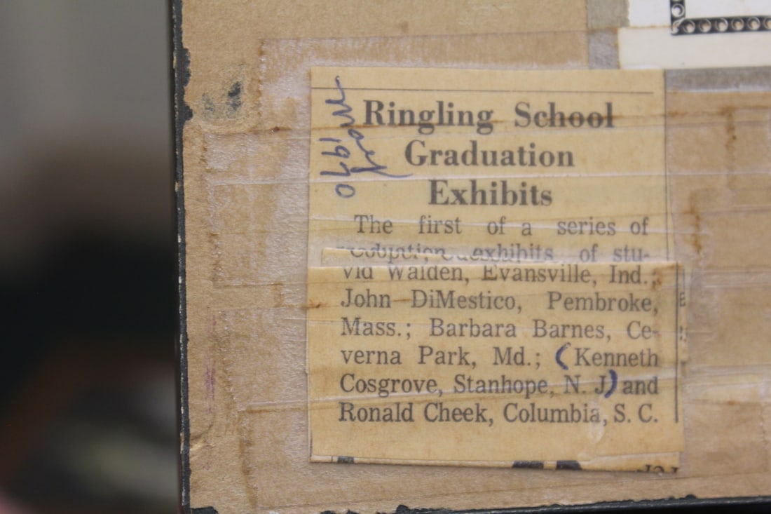 Etching of a clown - 7