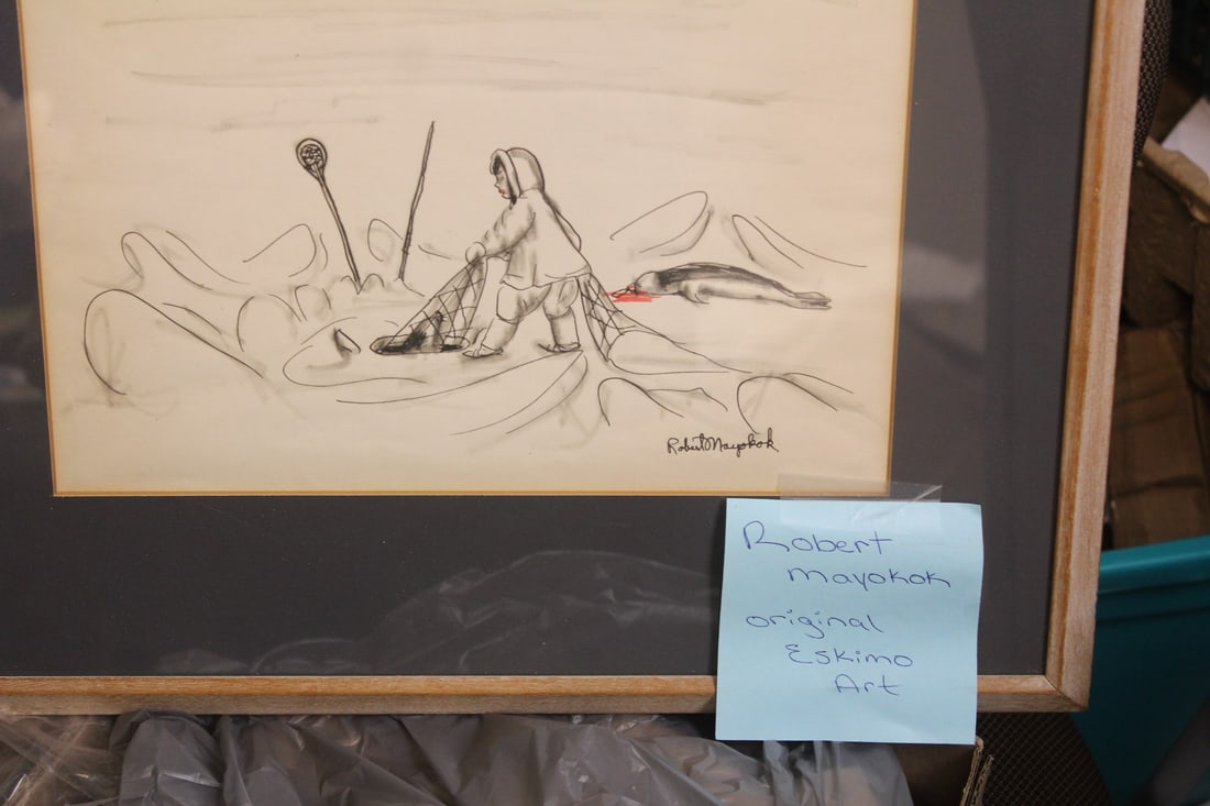 Robert Mayokok Print or Ink Drawing - 2