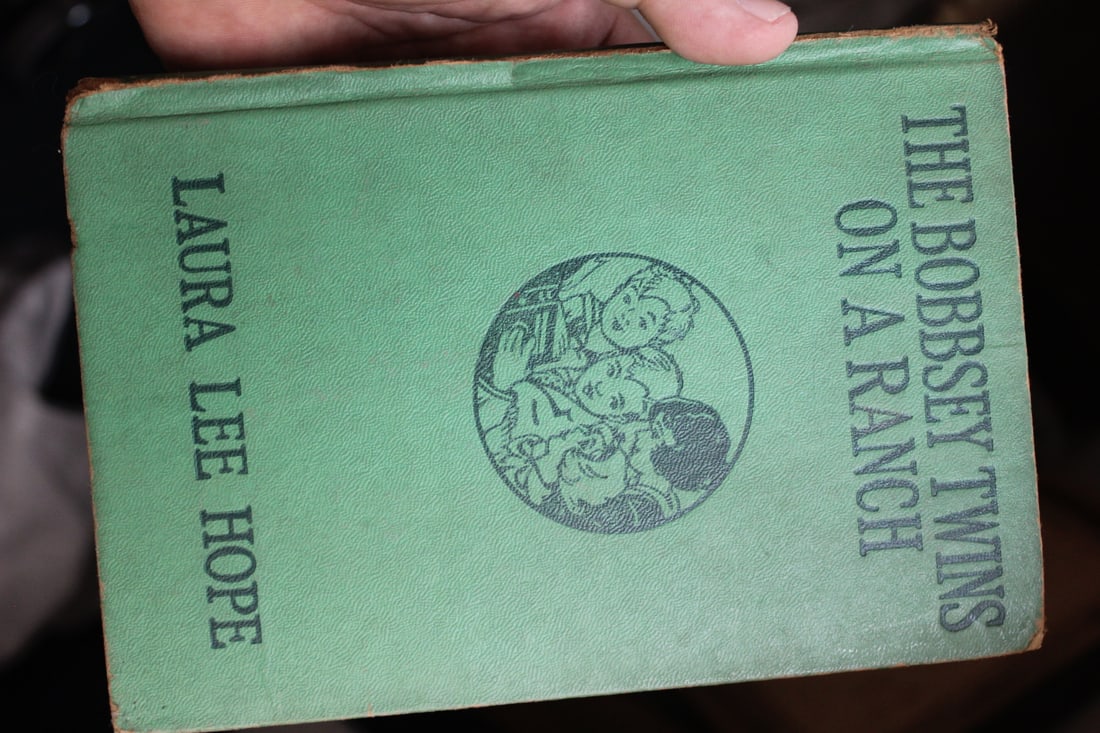 Hardcover Book: The Boobsley Twins on a Ranch: as shown 