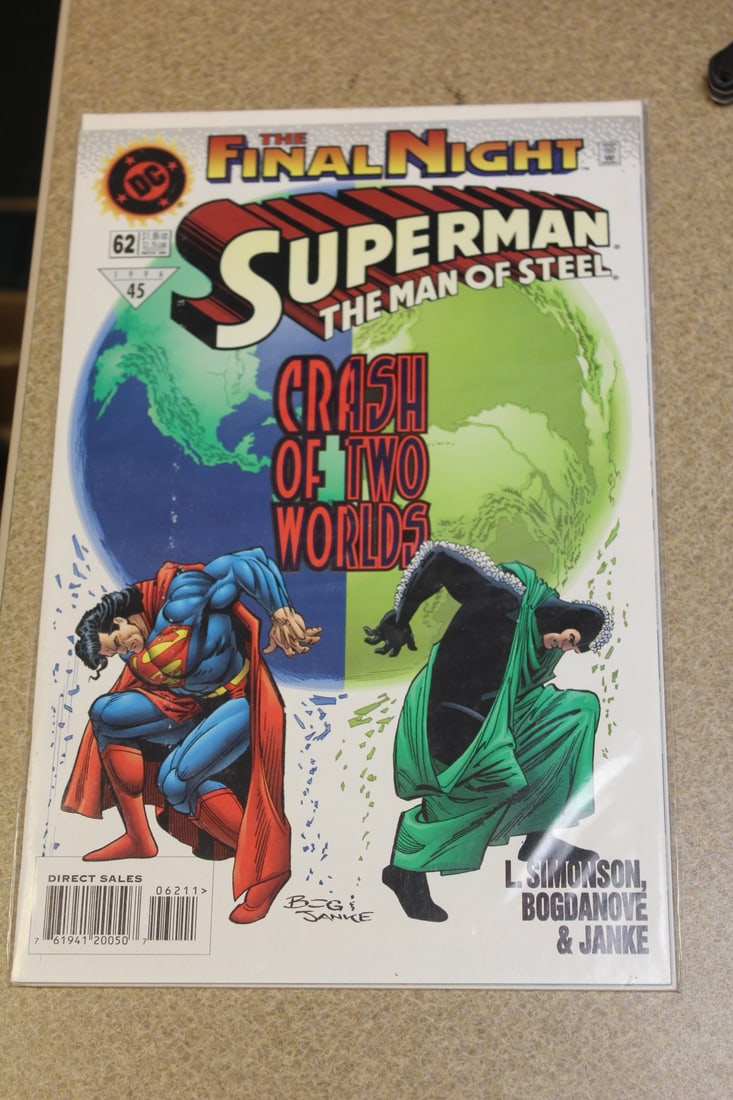 The Final Knight Superman Comic (1 of 1)