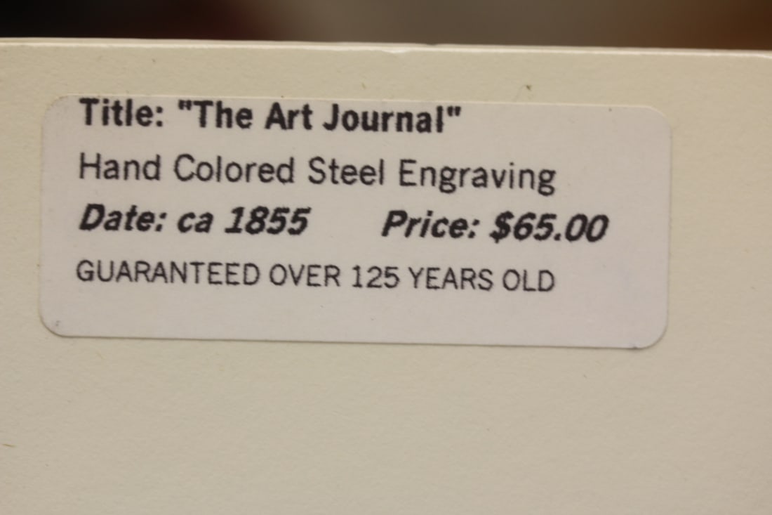 Antique Steel Engraving - 2