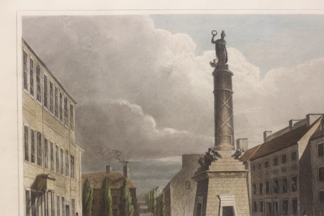 Antique Steel Engraving: unframed 