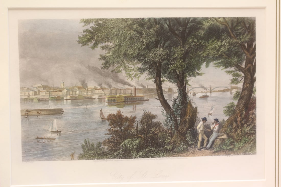 Antique Steel Engraving: unframed 