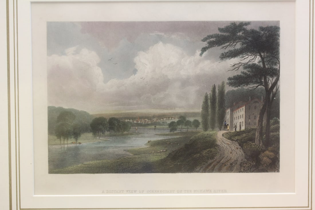 Antique Steel Engraving: unframed 