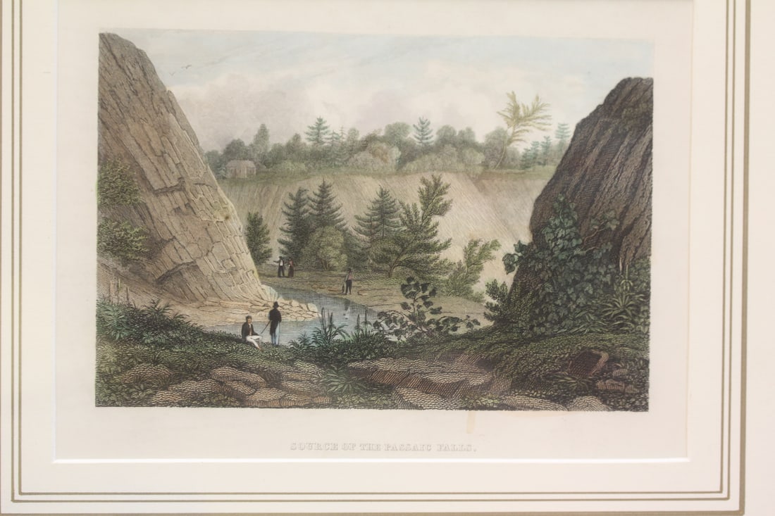 Antique Steel Engraving: unframed