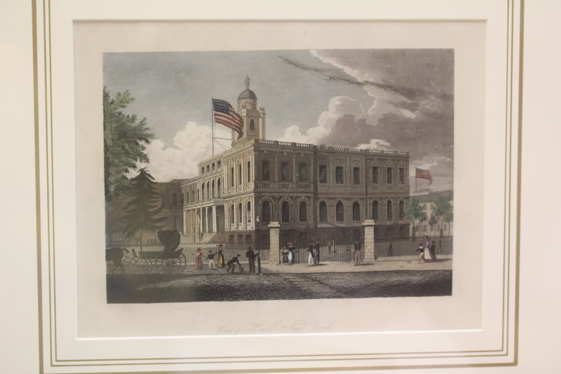 Antique Steel Engraving: unframed