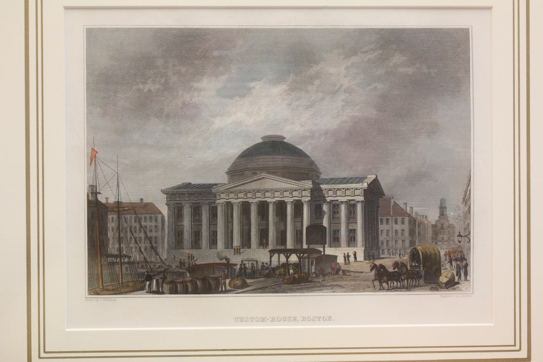 Antique Steel Engraving: unframed