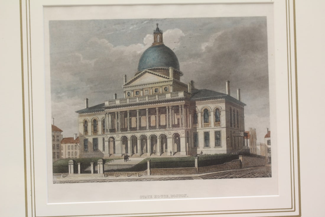 Antique Steel Engraving: unframed