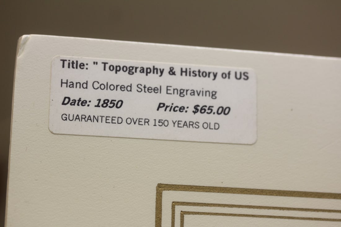 Antique Steel Engraving - 8