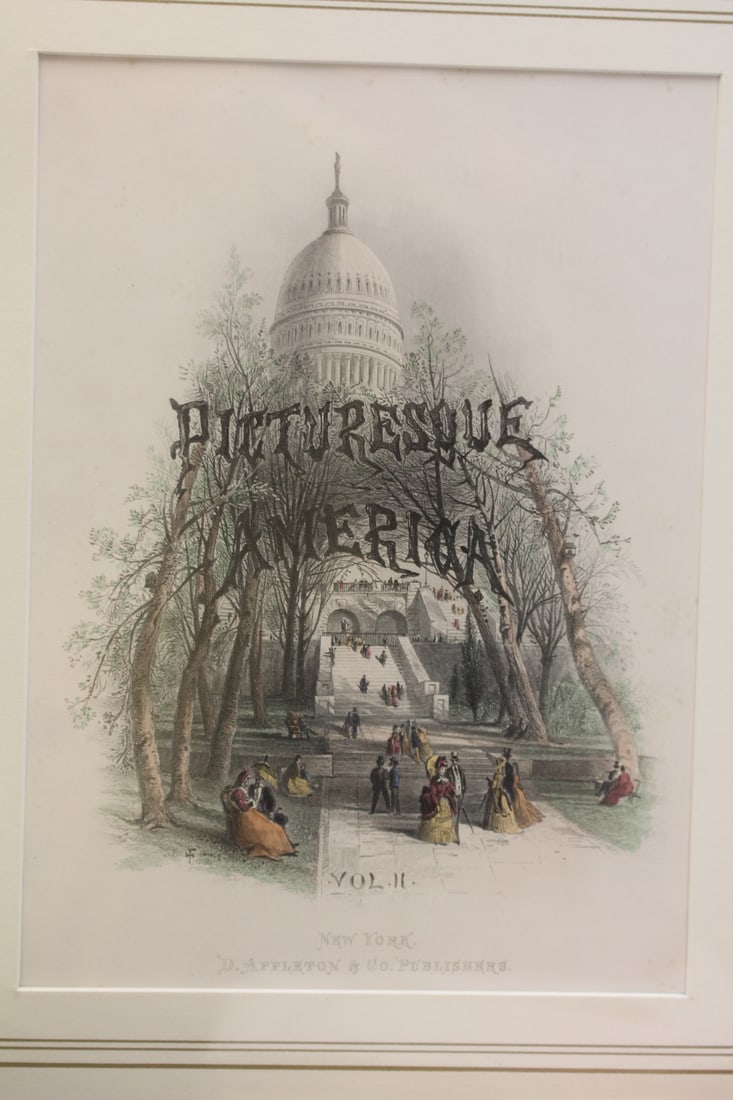 Antique Steel Engraving: unframed 