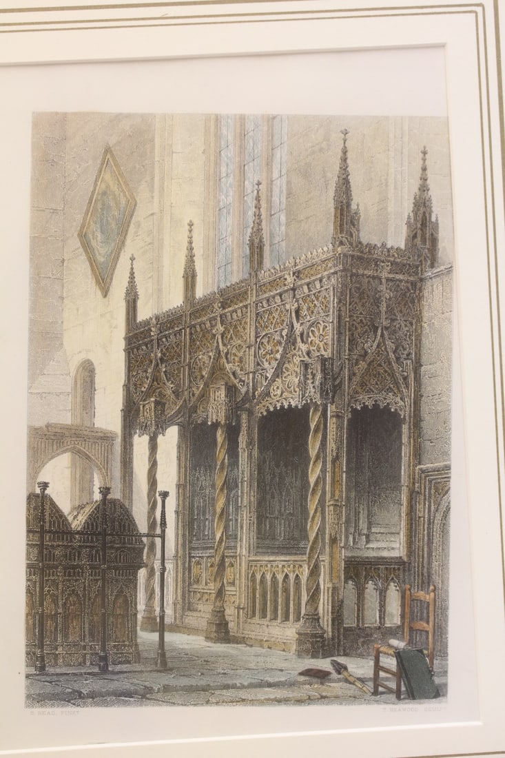 Antique Steel Engraving: unframed