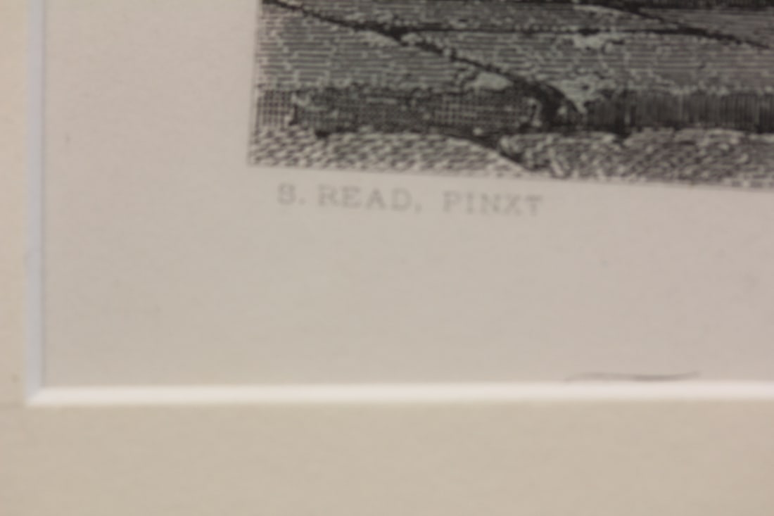 Antique Steel Engraving - 2