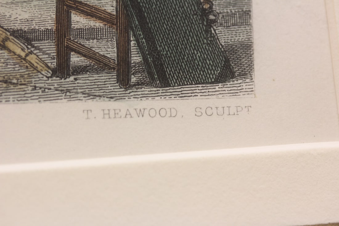 Antique Steel Engraving - 3