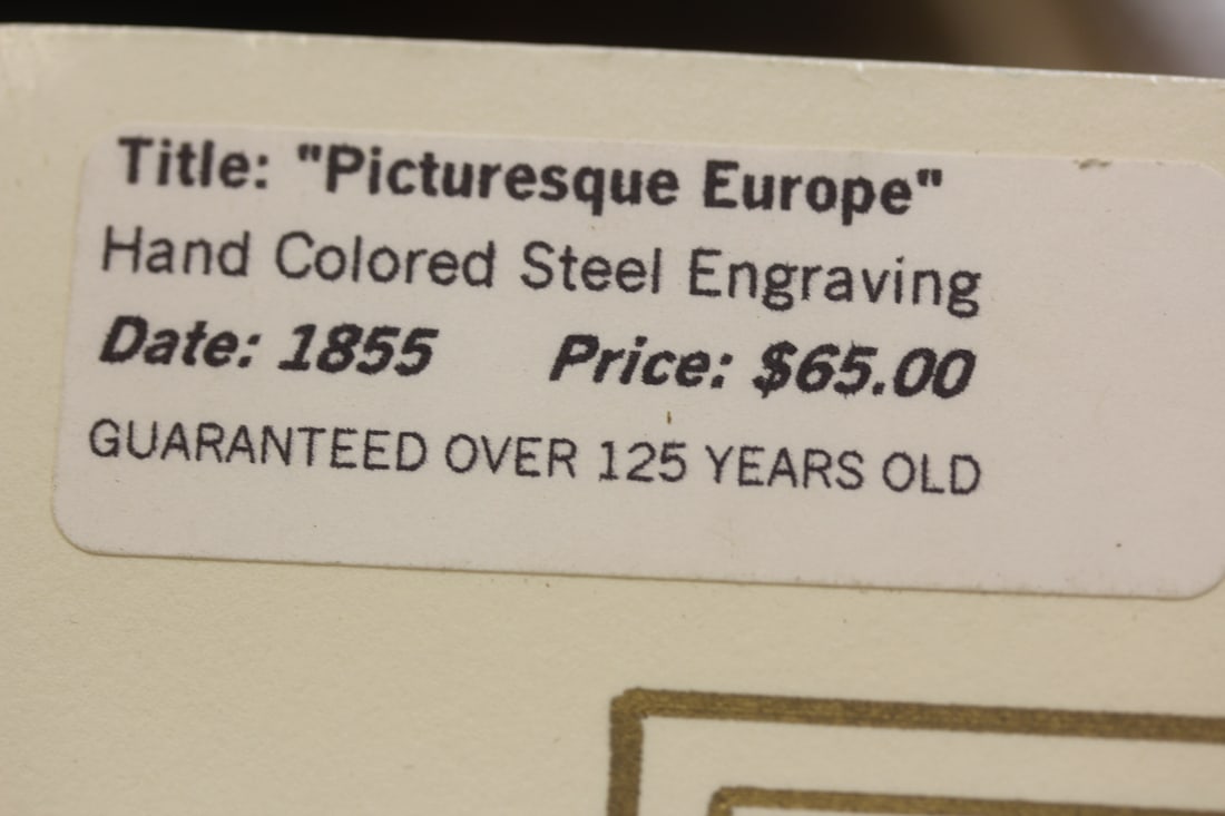 Antique Steel Engraving - 7