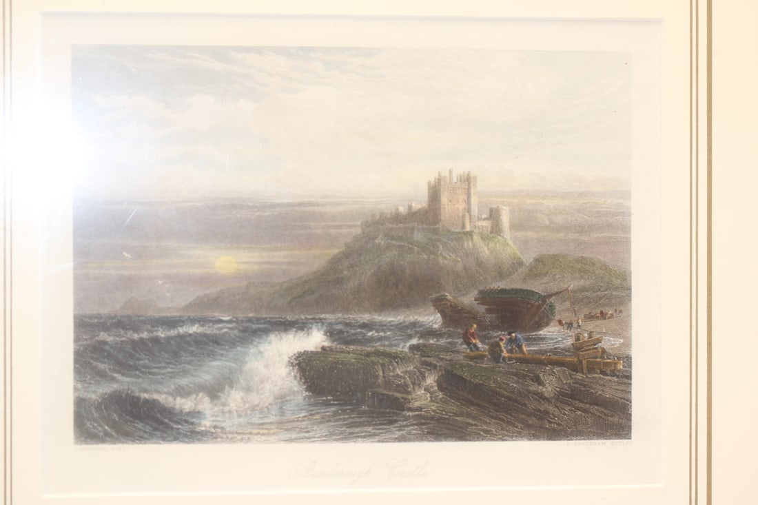 Antique Steel Engraving: unframed 