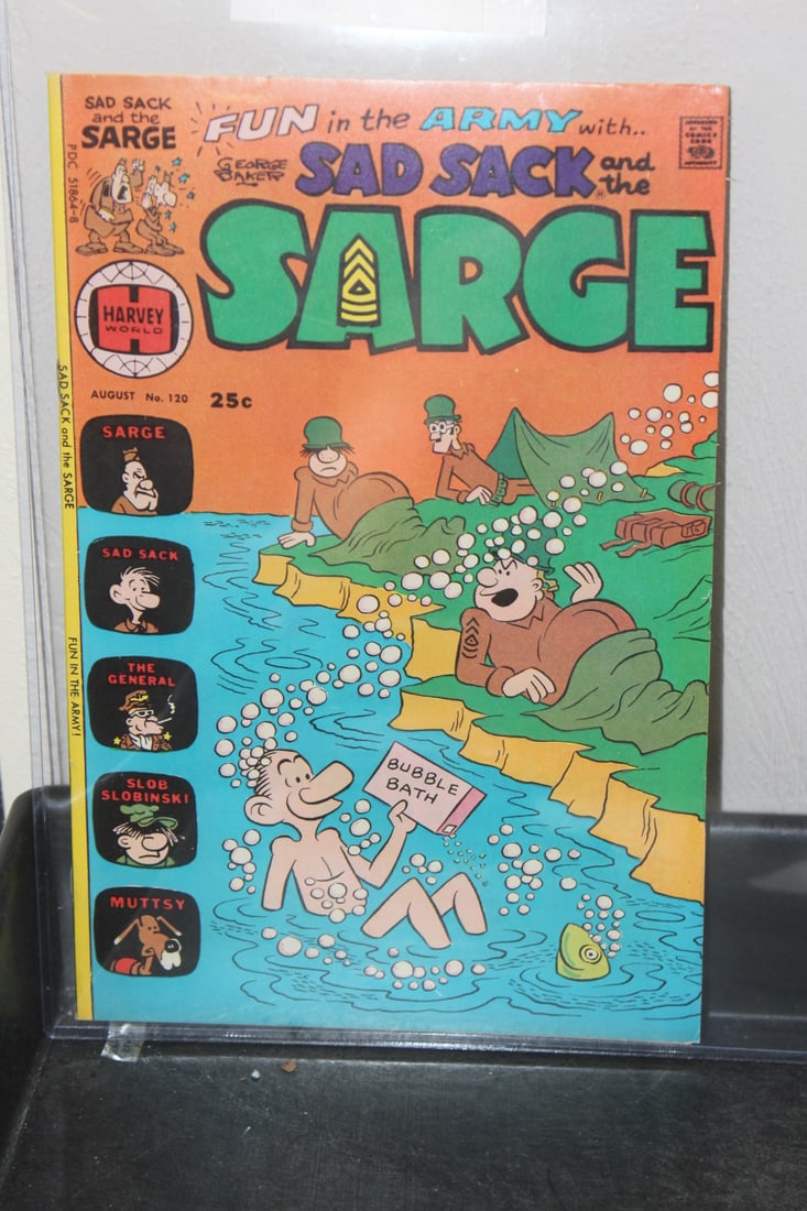 Sad Sack Comic: as shown 