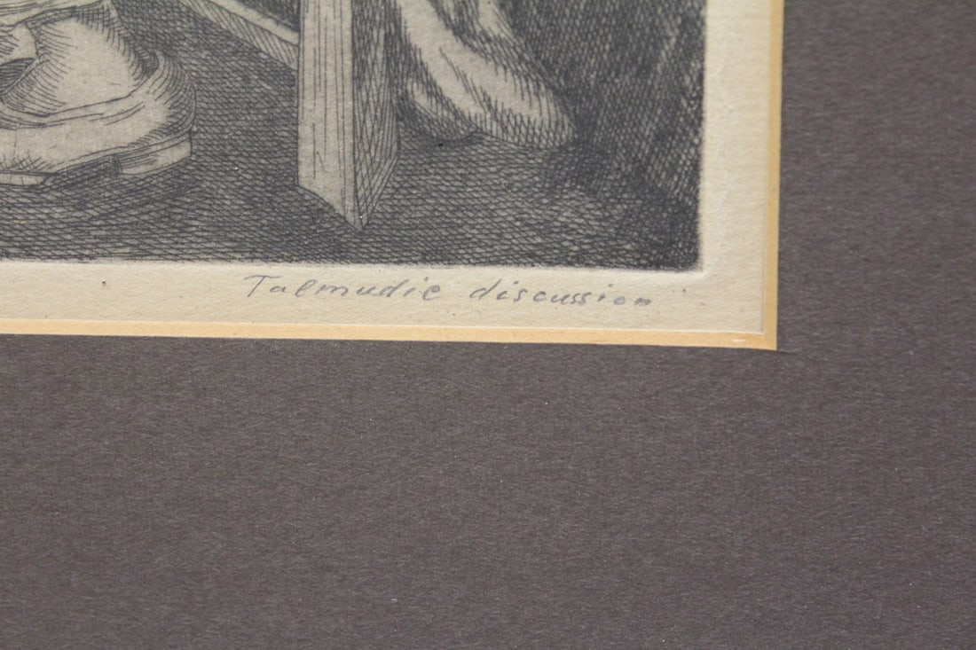 Signed Saul Raskin Etching - 4