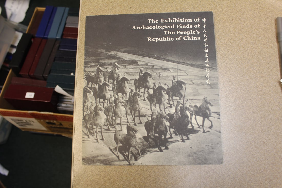 Softcover Book on Archeological Finds: The Exhibition of Archeological Finds of the People's Republic of China 