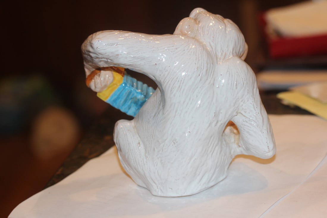 Decorative Ceramic Monkey - 3