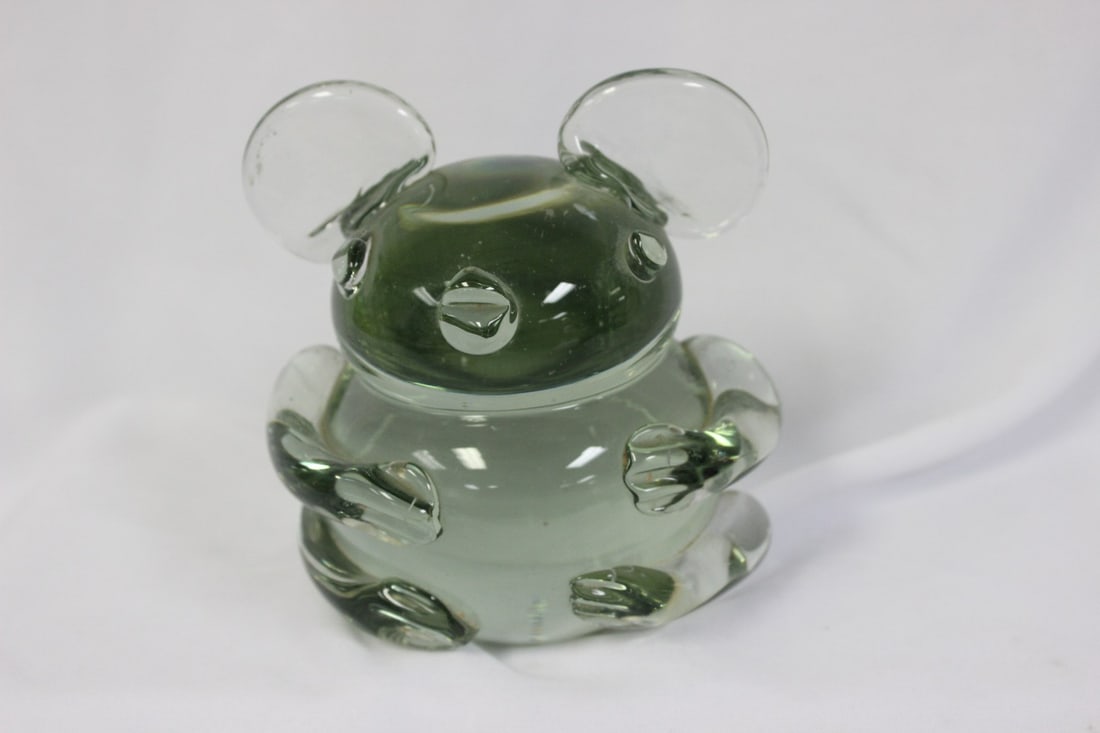 An Art Glass Koala Bear: 5" tall