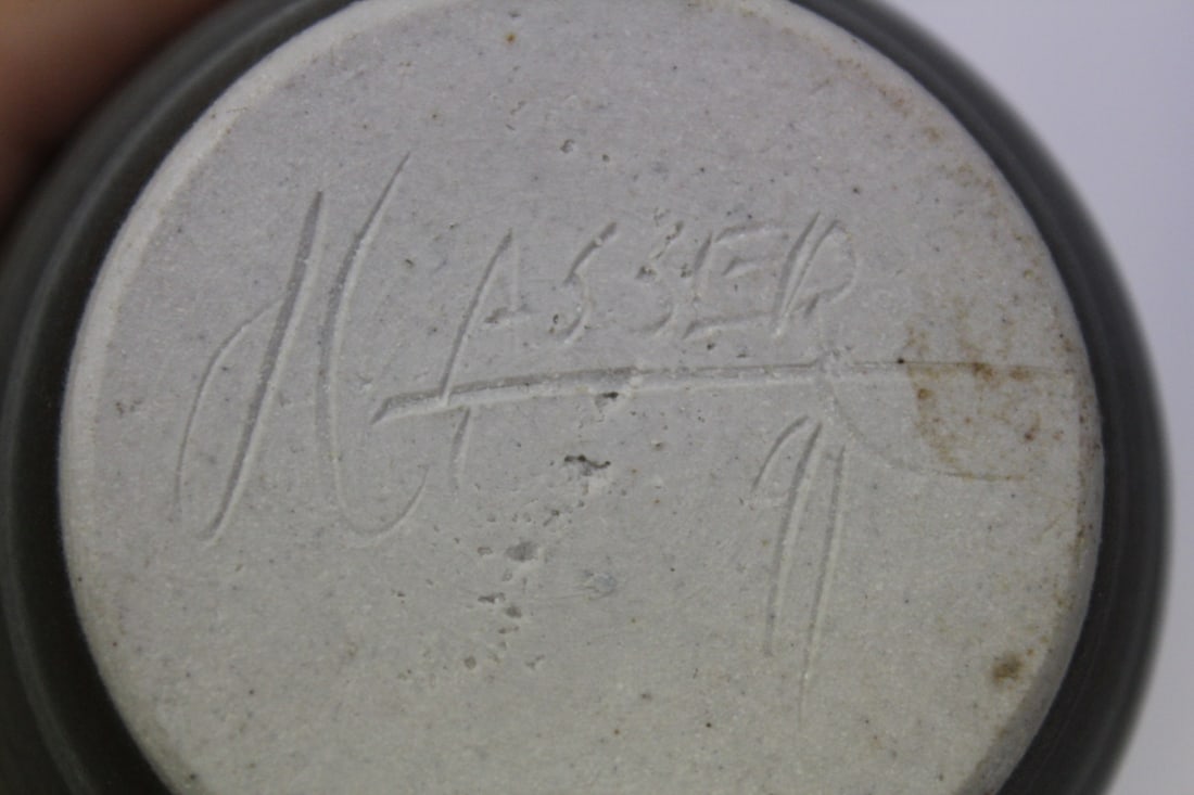 A Signed Pottery Vase - 3