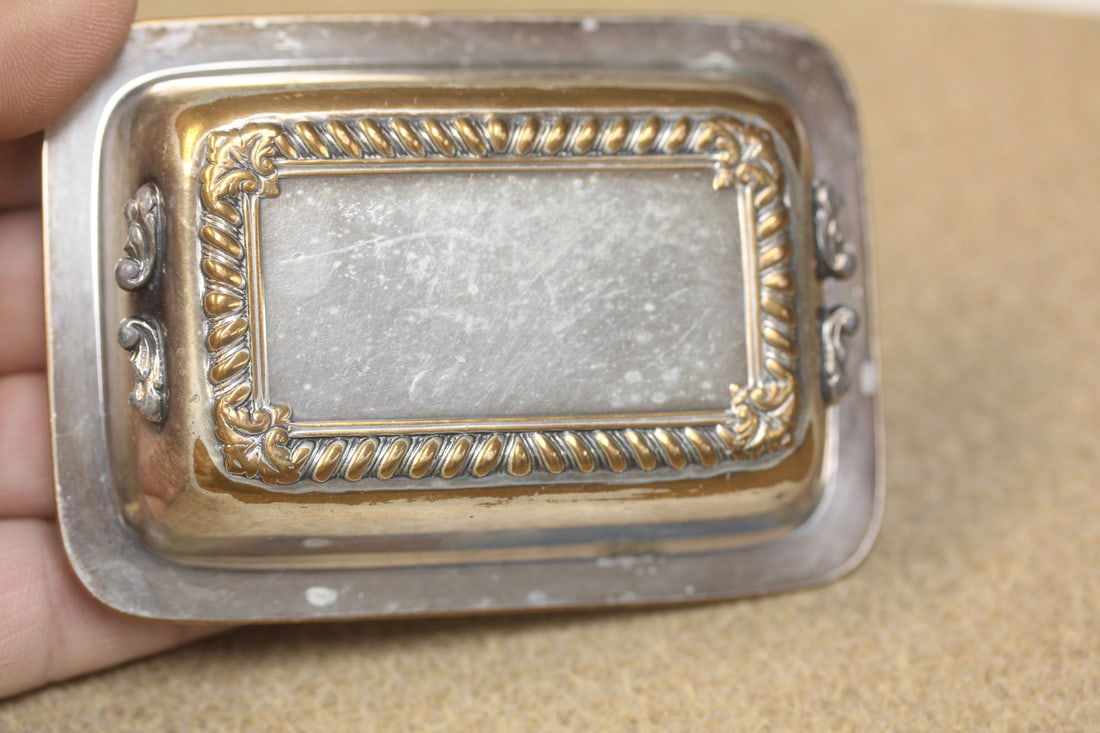 Small Silverplate Tray - 3