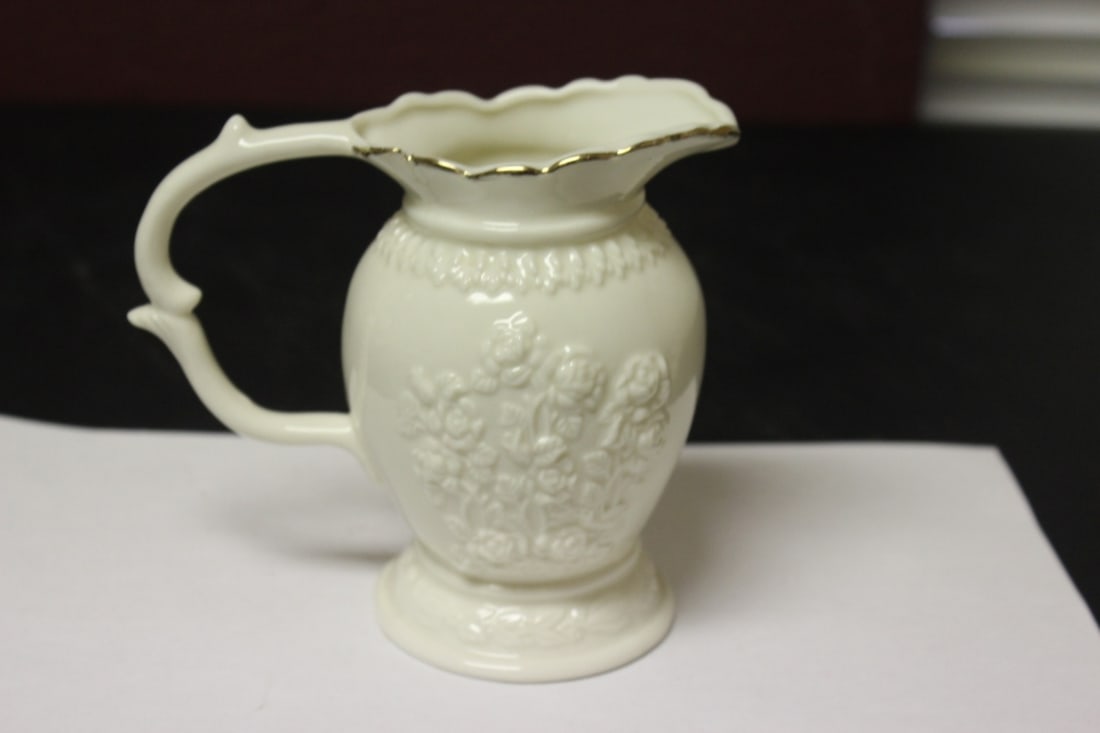A Ceramic Pitcher: 5" tall