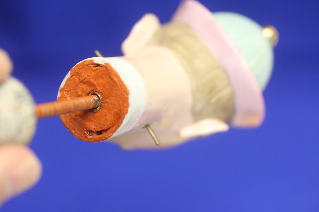 Nodder Porcelain Head Only - 7