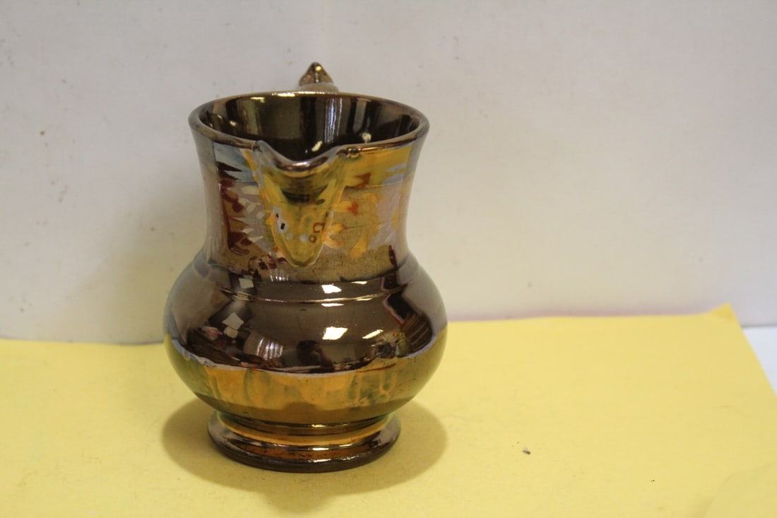 A Ceramic Lusterware Pitcher - 4