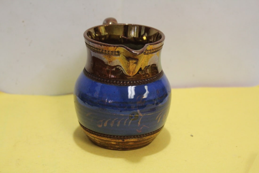 A Ceramic Lusterware Pitcher - 4