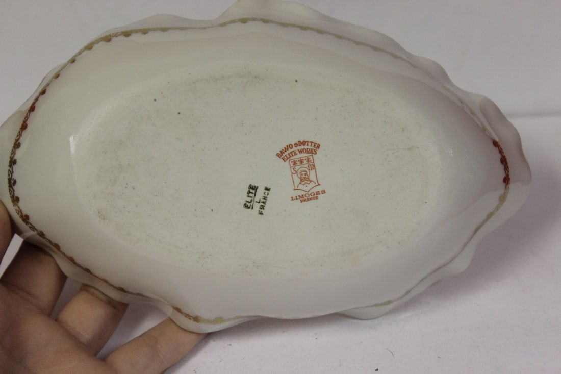 A Limoges Vegetable Dish - 2