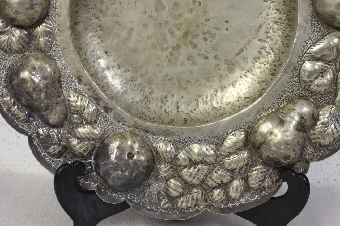 A Hand Hammered Tray - 3