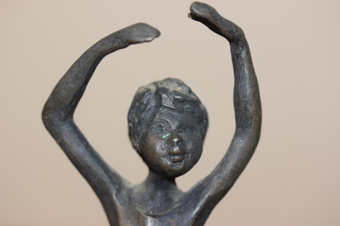 A Bronze Dancer - Signed - 2