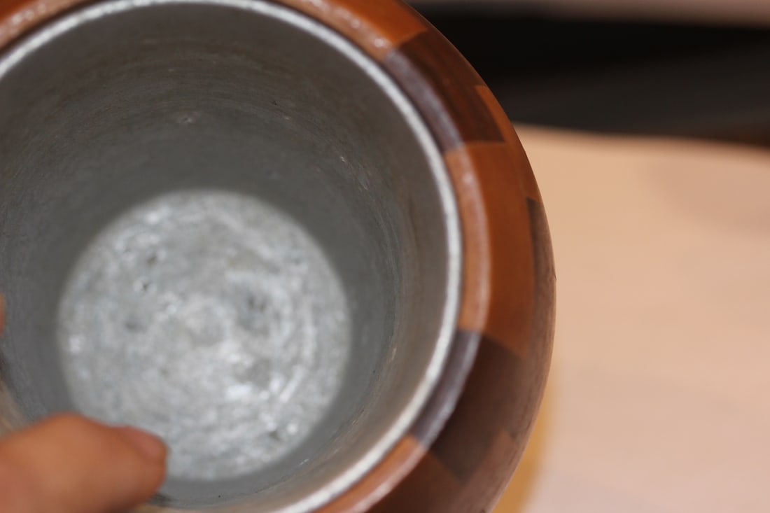 Wood Container with Tin Insert - 4