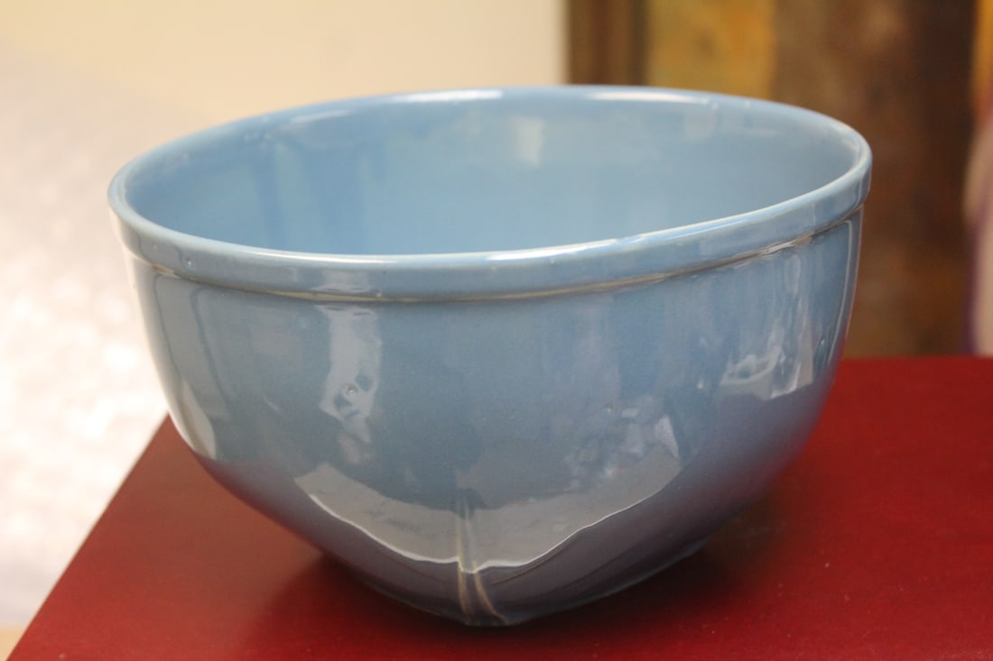 Mc Coy Bowl: 8" in diameter and 4 1/2" tall