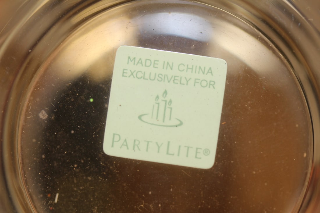Etched Partylite Cup - 2