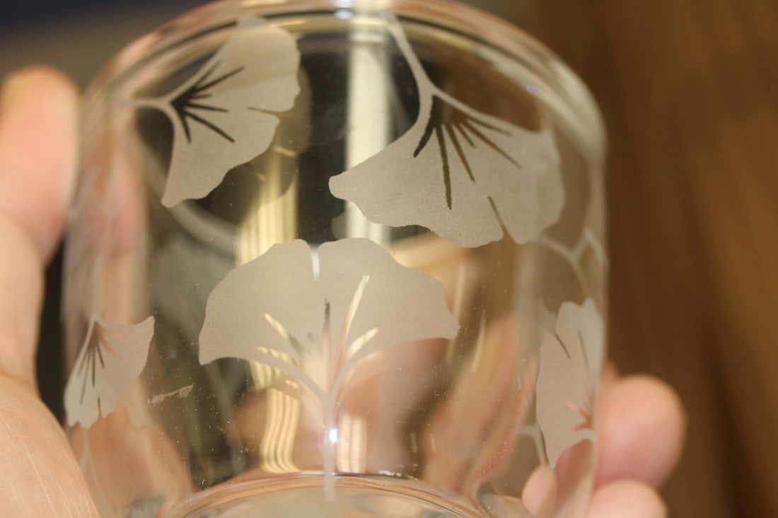 Etched Partylite Cup - 3