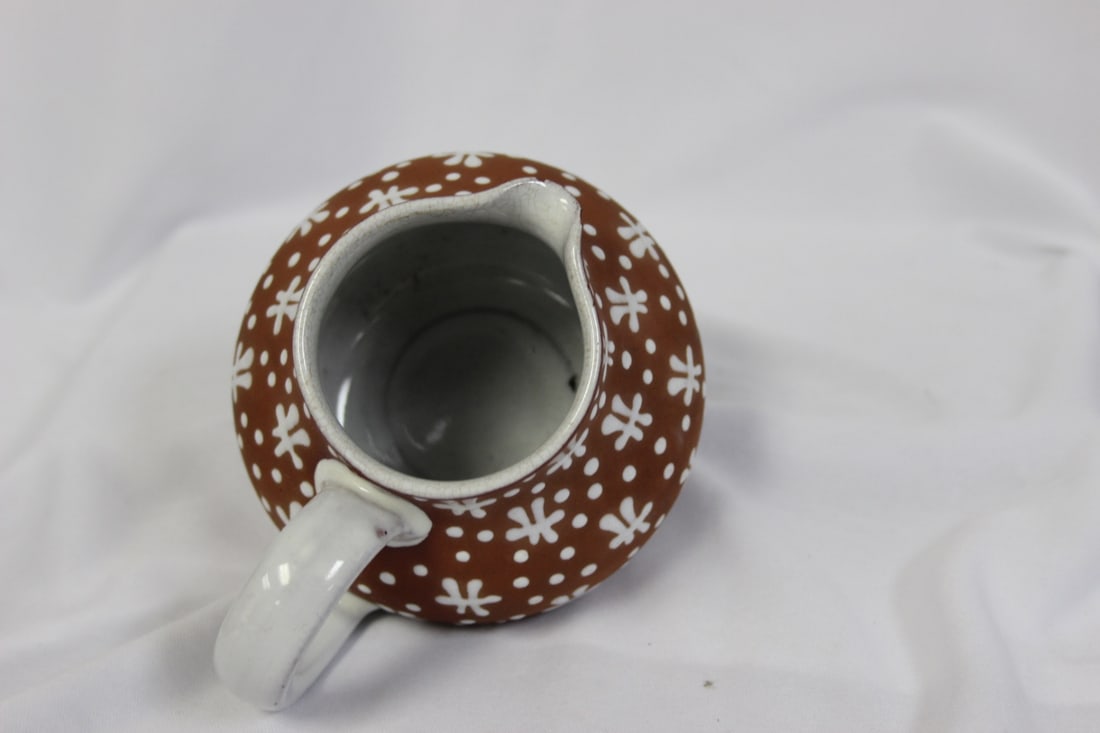 Retro Style Ceramic Pitcher - 3